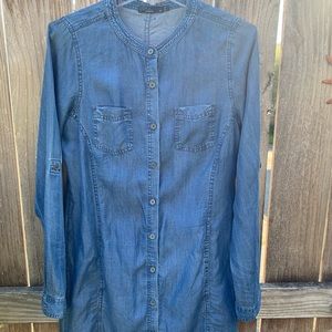 Prana tencel lightweight jeans tunic topic/dress